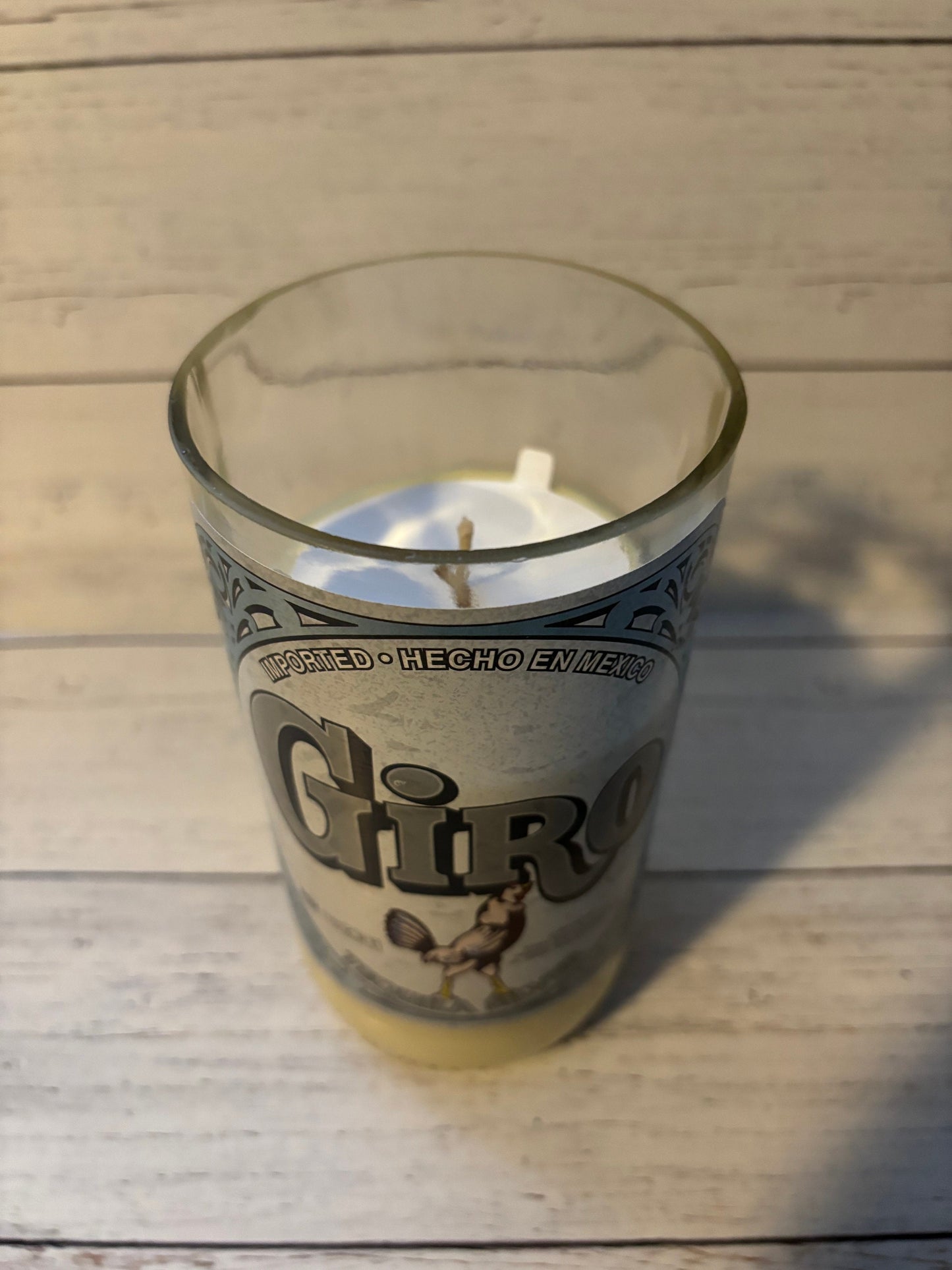 Rosemary Mint Scented Giro Bottle Candle