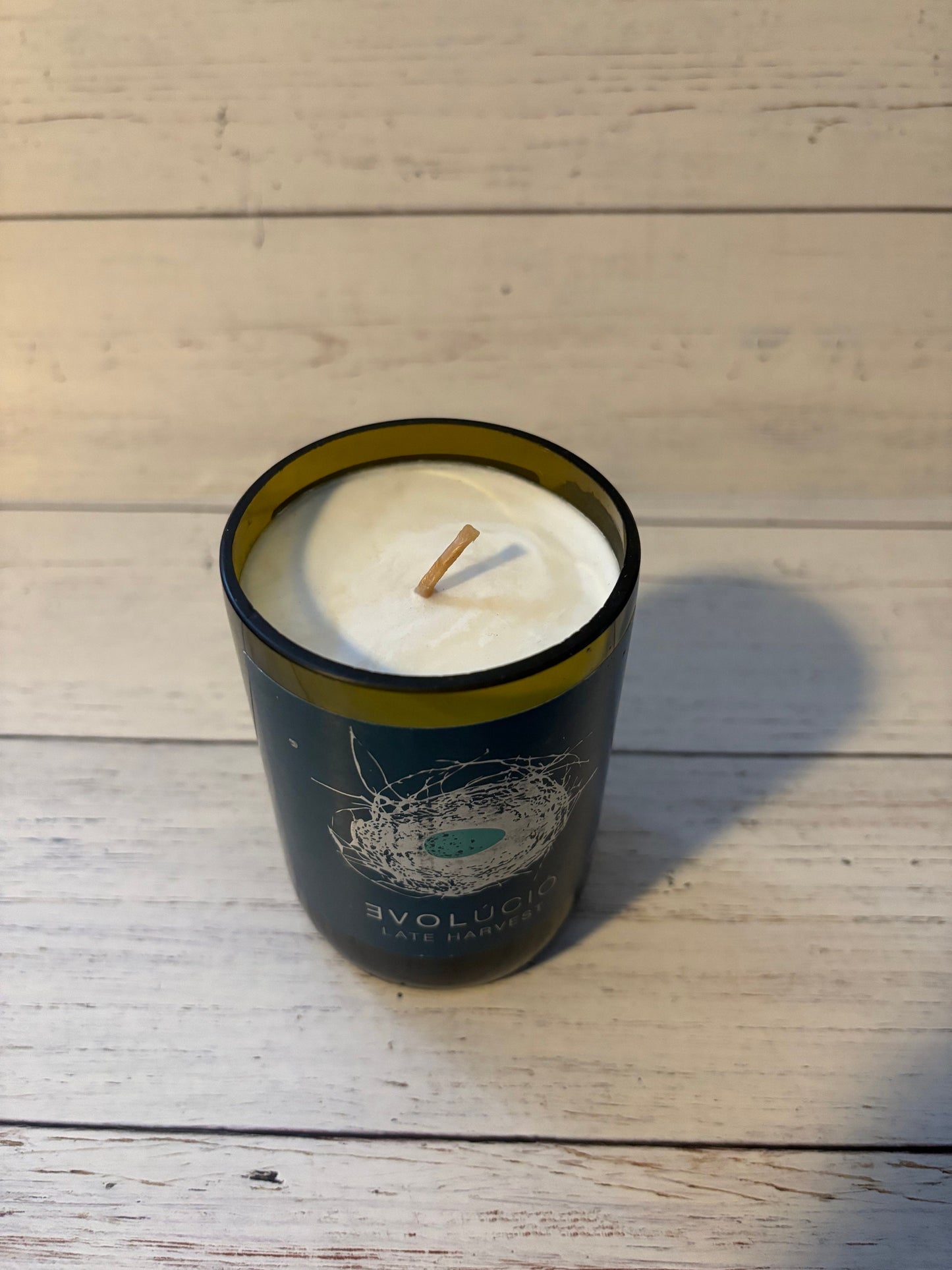 Lemon Ricotta Cookie Scented Evolucio Wine Bottle Candle